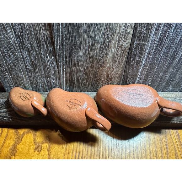 WILLIAMS SONOMA Small Pepper Bowls Handles Rustic Prep H100686 - Picture 2 of 7